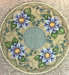 Spring Fantasy Floral Plate E-Packet