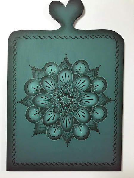Shades of Green Printed Packet